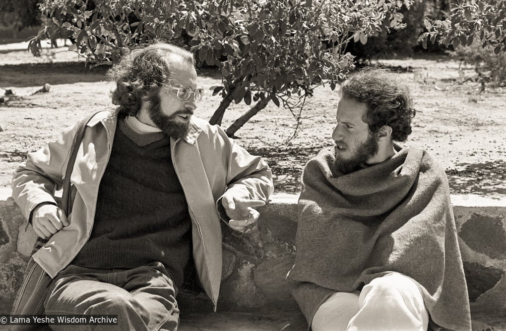 (06840_ng-3.psd) Jon Landaw and Karuna Cayton at Yucca Valley, CA, 1977. Carol Royce-Wilder (photographer)