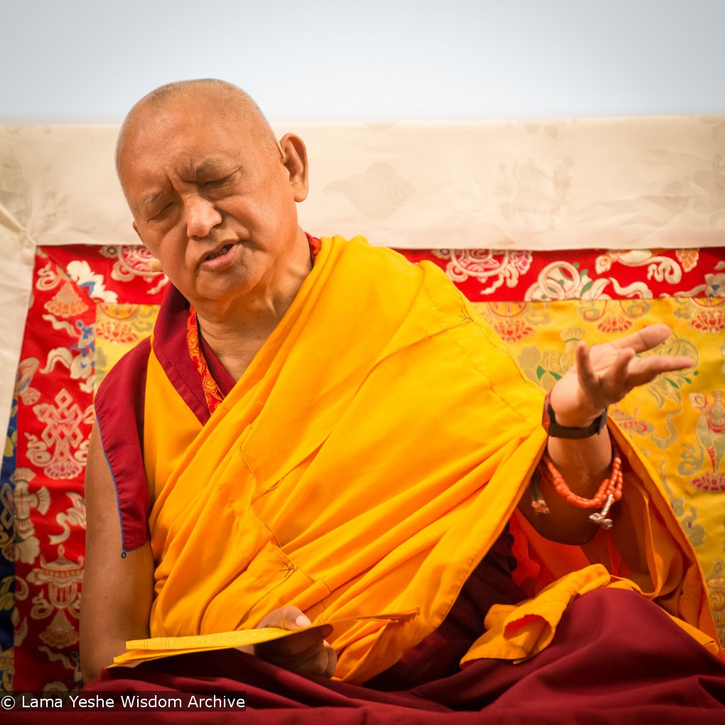 (34887_ud.jpg) Images from the Light of the Path retreat with Lama Zopa Rinpoche in North Carolina, spring 2014. Photos by Roy Harvey.