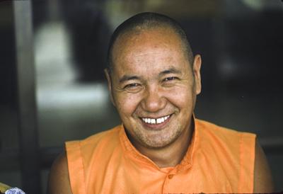 Click to view in our Image Gallery Lama Yeshe, Lake Arrowhead, 1975. Photo: Carol Royce-Wilder.