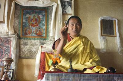 Click to view in our Image Gallery Lama Yeshe teaching in the gompa at Kopan Monastery, Nepal, 1974. Photo: Ursula Bernis.