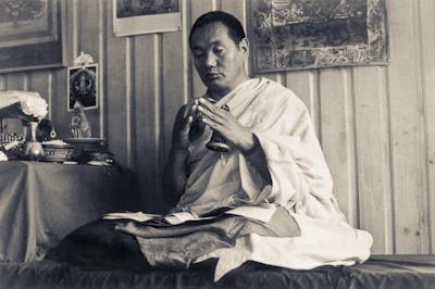 Lama Yeshe in Waikanae, New Zealand, 1975. Photo: Ecie Hursthouse.