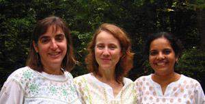 Jen  Barlow, Wendy Cook and Sonal, October 2007. 