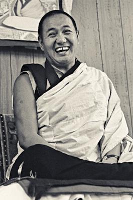 Click to view in our Image Gallery Lama Yeshe teaching in 1975 at Lake Arrowhead, California during the first American course. Photo by Carol Royce-Wilder.