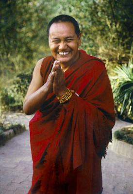 Lama Yeshe, Kopan Monastery, Nepal, 1981. Photo: Merry Colony