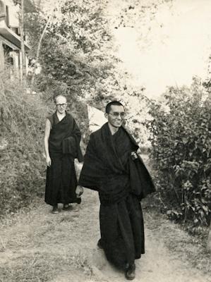 Click to view in our Image Gallery Dieter Kratzer and Lama Zopa Rinpoche, Kopan Monastery, Nepal, 1976. Photo by Dan Laine.