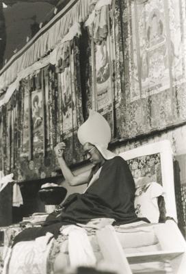 Lama Zopa Rinpoche at Kopan Monastery, 1987