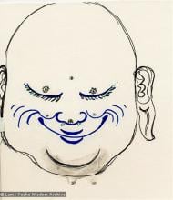 (01312_ud.jpg) Drawings and artwork by Lama Zopa Rinpoche. (This low-res scan is from an unknown source.)