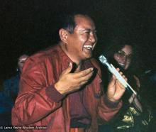 (04814_pr-3.JPG) Lama Yeshe at Sheiks Disco, Melbourne, 1981.