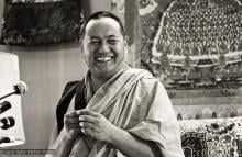  Lama Yeshe teaching at Yucca Valley, California, March 1977. Photo: Carol Royce-Wilder