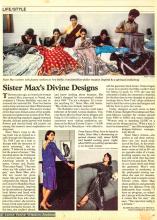 (39431_pr-3.jpg) Time Magazine article on Sister Max Mathew's fashion, September 12 1983.