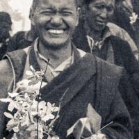 (07978_ng-3.psd) Lama Yeshe, Lawudo Retreat Center, Nepal, 1973.