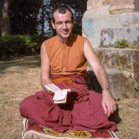 (10253_ng-3.JPG) Neil Huston, Kopan Monastery, Nepal, 1983. Wendy Finster (photographer)