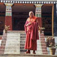 (11612_pr-3.psd) Lama Yeshe, Kopan Monastery, Nepal, 1980.