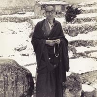 (15045_pr.jpg) Lama Yeshe at Thangme. Photo from the first trek to Lawudo Retreat Center in Nepal, spring of 1969. Lawudo was the hermitage of the Lawudo Lama, the former incarnation of Lama Zopa Rinpoche. Photos by George Luneau.