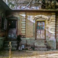 (15061_pr-3.psd) The door on the right is to Lama Yeshe's room in the old house at Kopan, 1969.