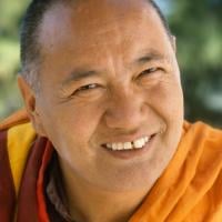 (15132_sl.psd) Lama Yeshe, Tushita Meditation Centre, Dharamsala, India, 1982. Photo by Jorge Zontal.