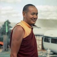 (15910_ng.psd) Portrait of Lama Yeshe during the month-long course at  Chenrezig Institute, Australia, 1975.