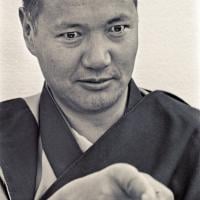 (15945_ng-2.psd) Portrait of Lama Yeshe, 1975. With the idea of commissioning a statue of Lama Yeshe, Mummy Max (Max Matthews) arranged for a series of shots taken just of his head from every angle, as well as photos of Lama in meditation posture. Photo taken on Saka Dawa (the celebration of Buddha's birth, enlightenment, and death) at Chenrezig Institute, Australia, 1975. Photo donated by Wendy Finster.