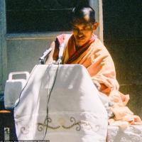 (17223_ng-3.TIF) Lama Zopa Rinpoche, Fair Lawn, NJ, 1974. Marty Bleyer (photographer)