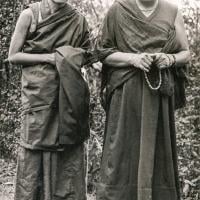 (17503_pr-3.psd) Lama Yeshe and Lama Zopa Rinpoche, Kopan Monastery, 1978. Robin Bath (photographer)