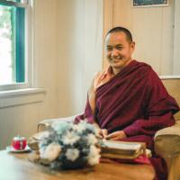 (17803_ng-3.TIF) Lama Yeshe, Madison, Wisconsin, 1975. Morgan Groves (photographer)