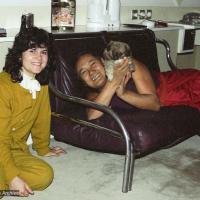 (22951_ng-3.psd) Lama Yeshe and Susanna Parodi, Pomaia,  Italy, 1983.