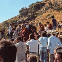 Click to view in our Image Gallery (25051_ng.TIF) H.H. Dalai Lama at O Sel Ling. In September of 1982, H.H. Dalai Lama visited this retreat center that the lamas had just set up in Bubion, a small town near the Alpujarra mountains near Granada, Spain. At the end of His Holiness teaching he named the center O Sel Ling. Photo by Pablo Giralt de Arquer.