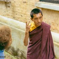 (36886_pr-3.tif) Kopan Monastery, Jan Willis Lama Zopa Rinpoche, 1969. Jan Willis (donor),