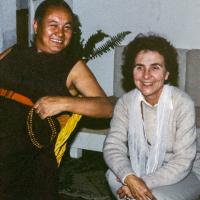 (39406_pr-3.psd) Lama Yeshe and Radmila Moacanin, Istituto Lama Tzong Khapa, Italy, 1983.