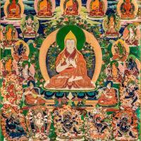 Lama Tsongkhapa - R.XI-52-udsnit --Courtesy National Musseet Copenhagen, Denmark