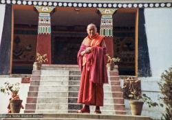 (11612_pr-3.psd) Lama Yeshe, Kopan Monastery, Nepal, 1980.