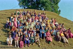 (12610_ng-2.psd) Group photo from the 8th Meditation Course at Kopan Monastery, Nepal, 1975.