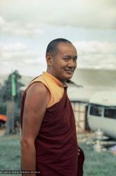 (15910_ng.psd) Portrait of Lama Yeshe during the month-long course at  Chenrezig Institute, Australia, 1975.