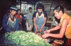 (16766_sl.tif) The kitchen at Kopan Monastery, Nepal, 1976. Kancha Tsultrim Norbu