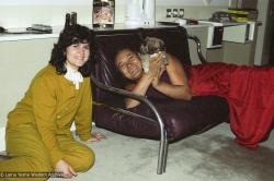 (22951_ng-3.psd) Lama Yeshe and Susanna Parodi, Pomaia,  Italy, 1983.