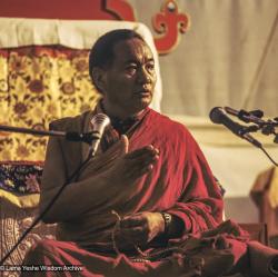 (24231_sl.tif) 1982, France, Institut Vajra Yogini, Lama Yeshe, Marzens, TY (Thubten Yeshe - Augusta Alexander) (photographer), Teaching