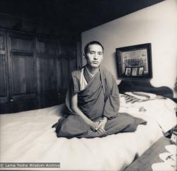 (35032_pr-3.psd) Lama Zopa Rinpoche, Indiana, 1974. Vicki Brown (photographer)