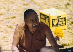 (36782_pr.tif) Lama Yeshe, UCSC (University of California, Santa Cruz), USA, 1978. Jan Willis (donor)