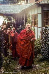 (39411_sl-3.psd) Geshe Dhargyey, Tushita Retreat Centre, Dharamsala, India, 1978.