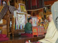 Tenzin Ösel Hita teaching at Kopan Monastery, Nepal, 2012. 