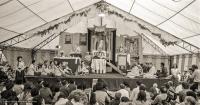 (14744_ng-3.JPG) Teachings of H.H. 14th Dalai Lama, Istituto Lama Tzong Khapa, Pomaia, Italy, 1982. TY (Thubten Yeshe - Augusta Alexander) (photographer)
