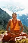 (11780_ud-2.psd) Lama Yeshe meditating at Lawudo Retreat Center, Nepal, 1972. Photo by Robbie Solick.