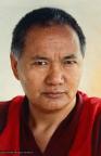 (15133_pr.psd) Portrait of Lama Yeshe, Geneva, Switzerland, 1983. Photos by Ueli Minder.